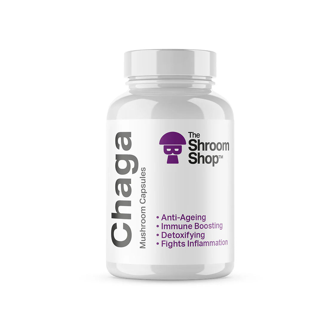 Chaga Mushroom Capsules | Immune & Antioxidant Support