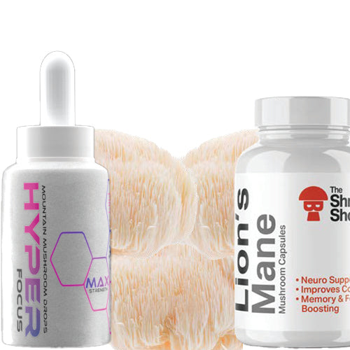 Lion’s Mane Mushroom Supplements | Dual Extract liquid, Gummies, Capsules, Coffee and Powder