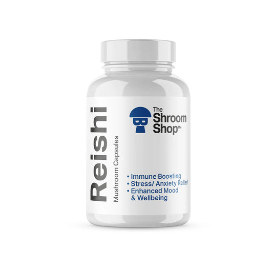 Reishi Mushroom Capsules | Daily Stress & Immune Support